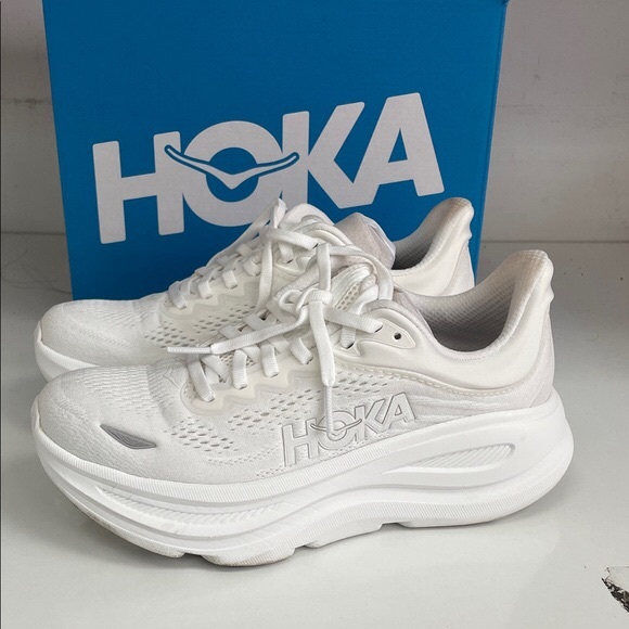 Hoka Shoes - Hoka Women's All-White Sneakers